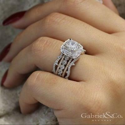 Bridal Jewelry from Gabriel & Co.