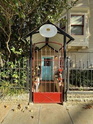 Bakery entrance