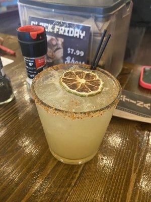 Spicy pineapple margarita