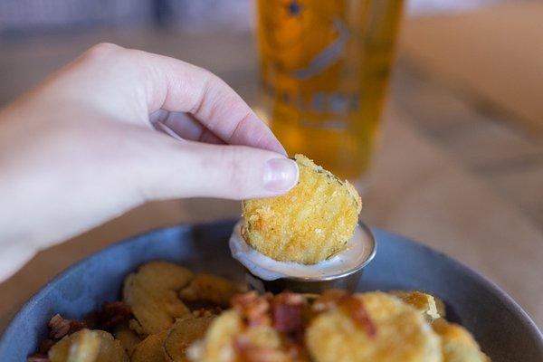 Fried pickles