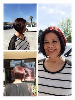 Cut , color , highlight by Nicky