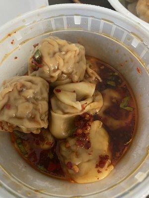 Szechuan dumplings