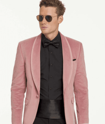 Pink Velvet Jacket