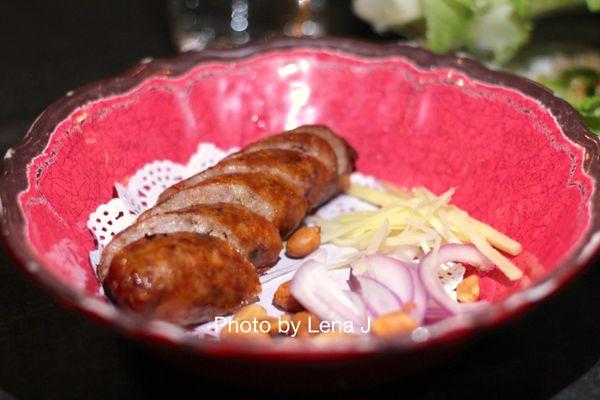 Sai Aou (Lao Sausage) ($8 happy hour, $16 regular) - Lao style aged sausage. Good though not mind-blowing.