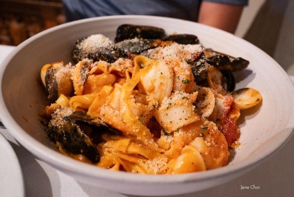 Fettuccine alla pescatore