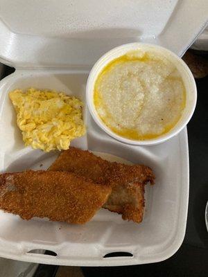 Fish Grits and Eggs