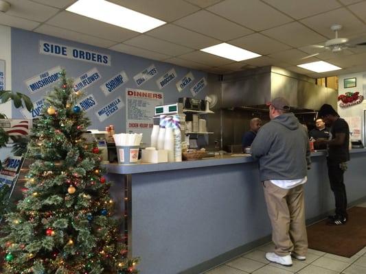 Front Counter.... Happy Holidays