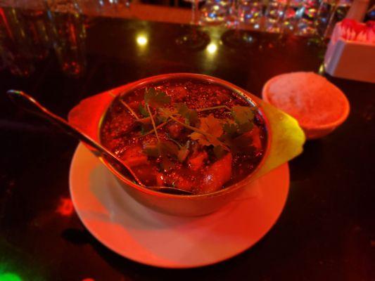 Fish with Bean Curd Spicy Broth