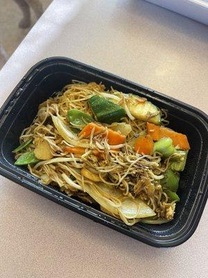 Vegetable Singapore Rice Noodles