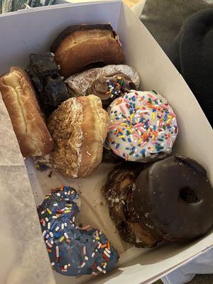 Assorted donuts