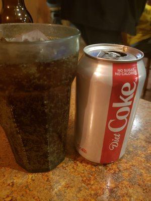 Diet coke.