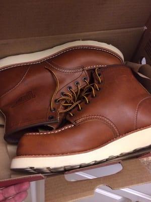 My first Red Wing boots....am one happy camper!