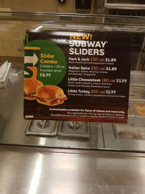 Sliders Special