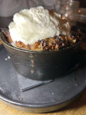 bana chocolate chip bread pudding