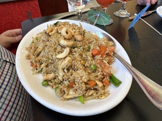 Pineapple Fried Rice with chicken