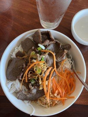 Vermicelli Bowl with Beef