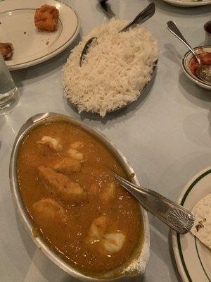 Seafood curry