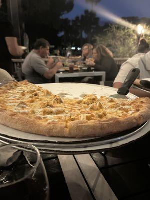 Buffalo chicken pizza