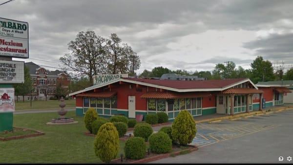 The old Western Sizzlin restaurant on Thompson next door to the Springdale Schools administration building.