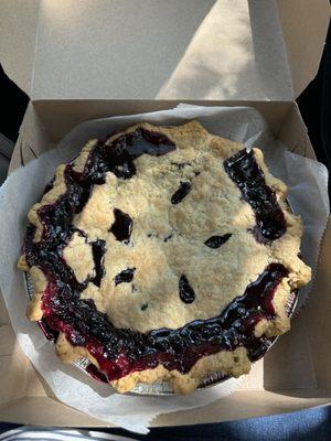 Blueberry pie