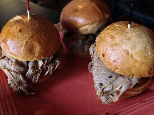 Beef sliders