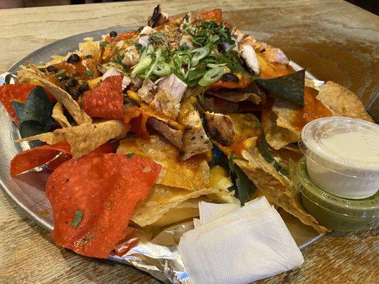 Chicken nachos