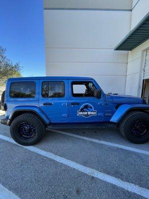 2021 Jeep Sahara "Jurassic World" edition! Lol