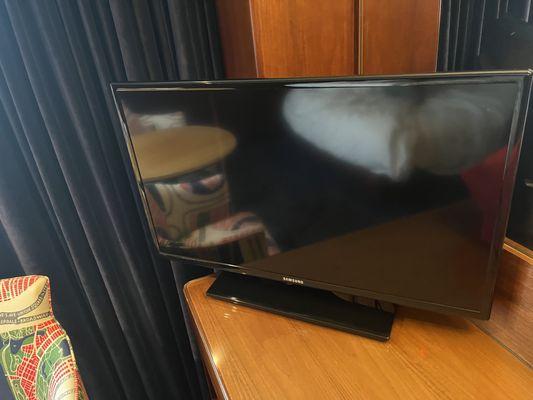 Cheap screen tv. Also not functional