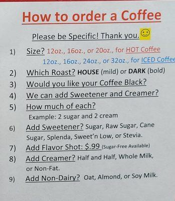 Coffee Ordering