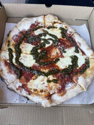 Margherita pizza