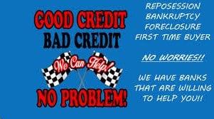 If you have had some sort of credit challenge in the past, Don't Worry! We will help you reestablish your credit rating.