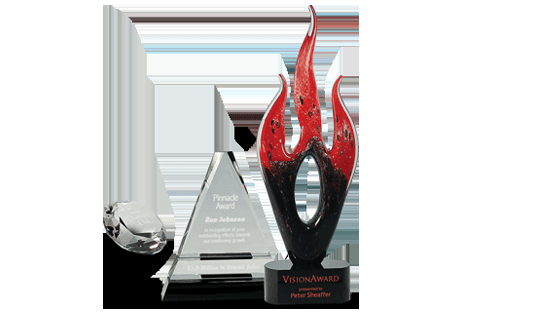 Crystal Awards and Plaques are our specialty.