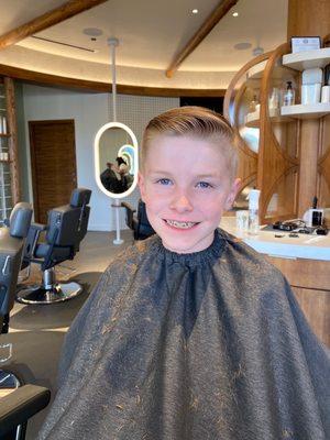 Little Treads Boys Haircut