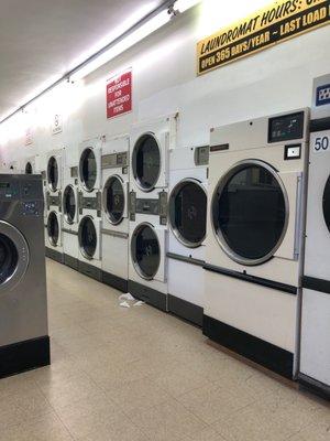 Lots of dryers