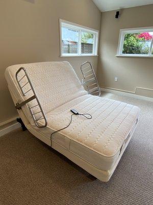 Luxury Adjustable Beds for rent or purchase.