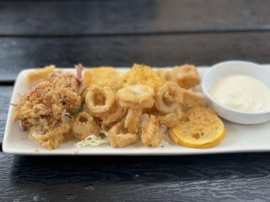 Fried calamari