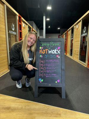 Spring Break at HOTWORX