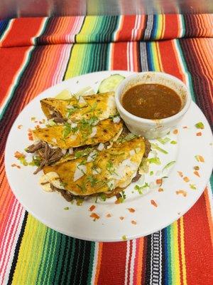 Birria tacos