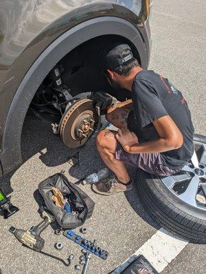 Brake replacement