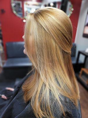 Copper with Highlights by Helen