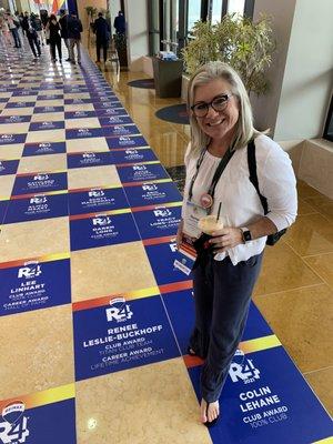 Renee Leslie-Buckhoff - Walk of Fame at the RE/MAX R4 conference