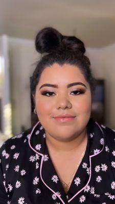 Quinceañera makeup