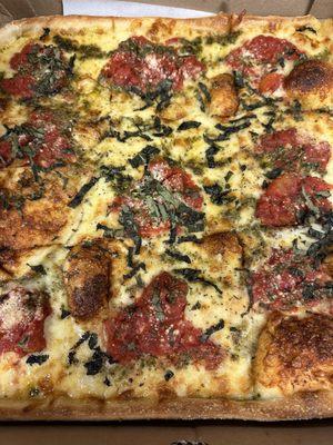 Grandma "Nona's" Thin Crust Square Pizza