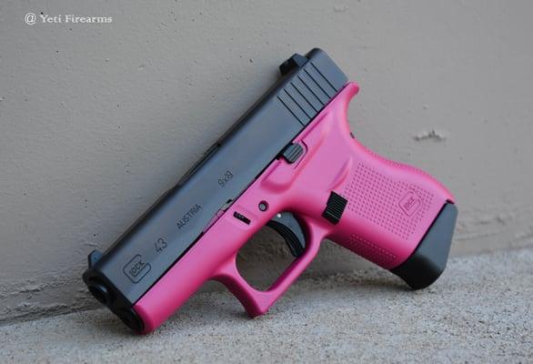 Raspberry Pink Glock 43