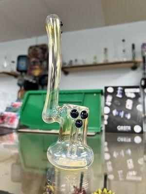 Simple glow in the dark US bubbler