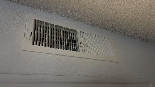 Dirty vent