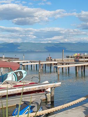 Boat dock at Marina