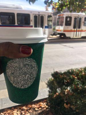 Seasonal cup x Denver tram