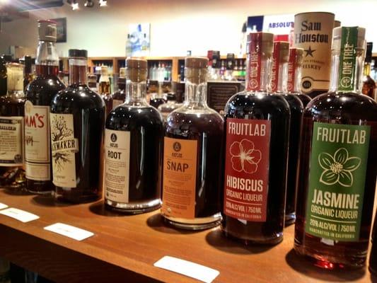 Fantastic selection of specialty liqueurs!