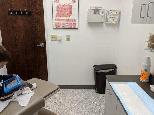 Small treatment room